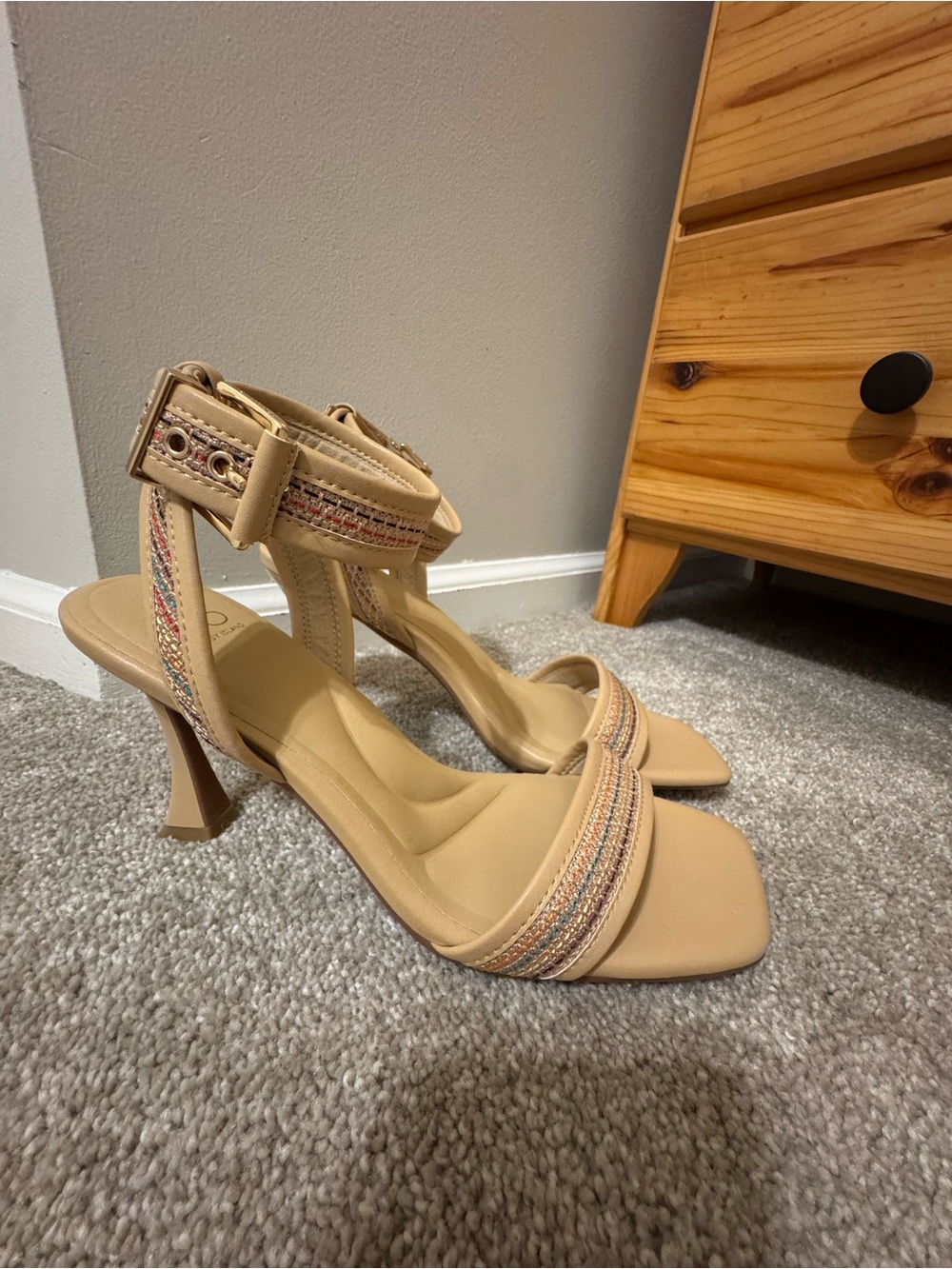 Cozy Island Strappy High Heel Sandals- Brand New!